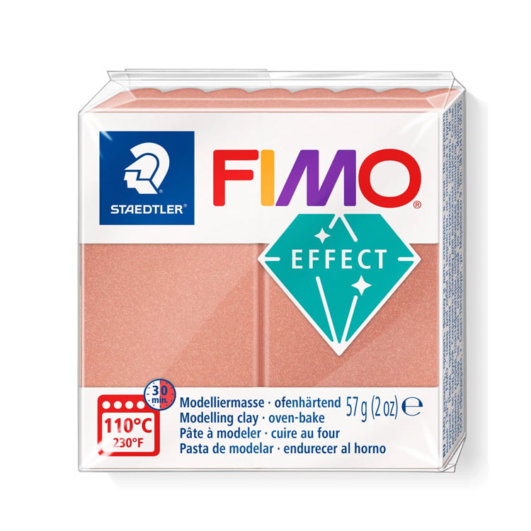 Zee ophouden woede Fimo Effect • Parelmoer Rose gold (207) 57 gram • Lottes Place